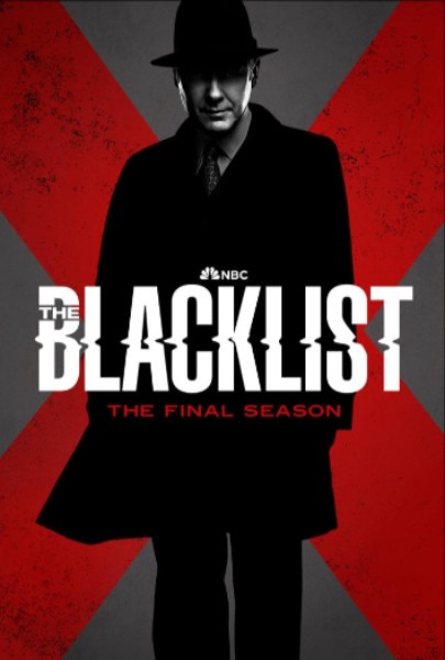 The Blacklist final season poster.