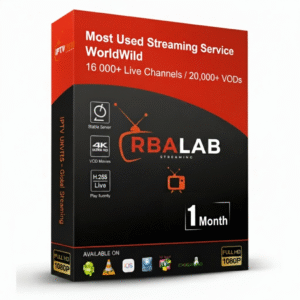 1 Month Streaming Service - 2 Devices