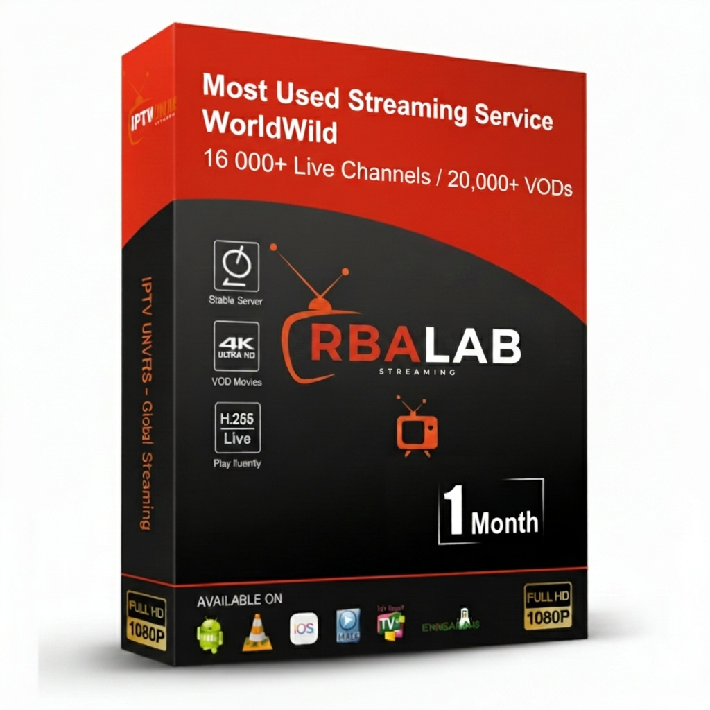 1 Month Streaming Service - 2 Devices